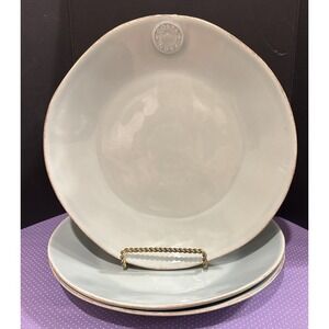 Costa Nova Round Dinner Plate Plates Turquoise Portugal 10.5 Inch Set Of 3